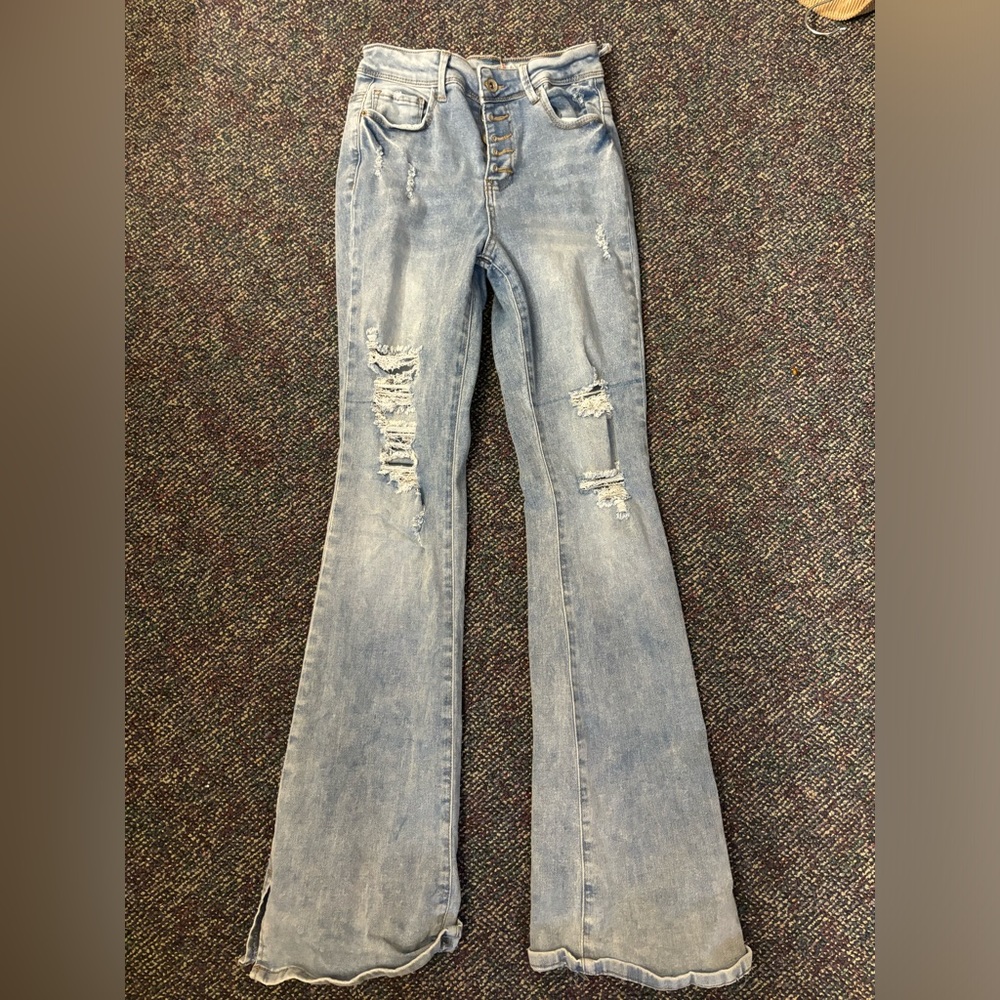 Women’s bell bottom jeans